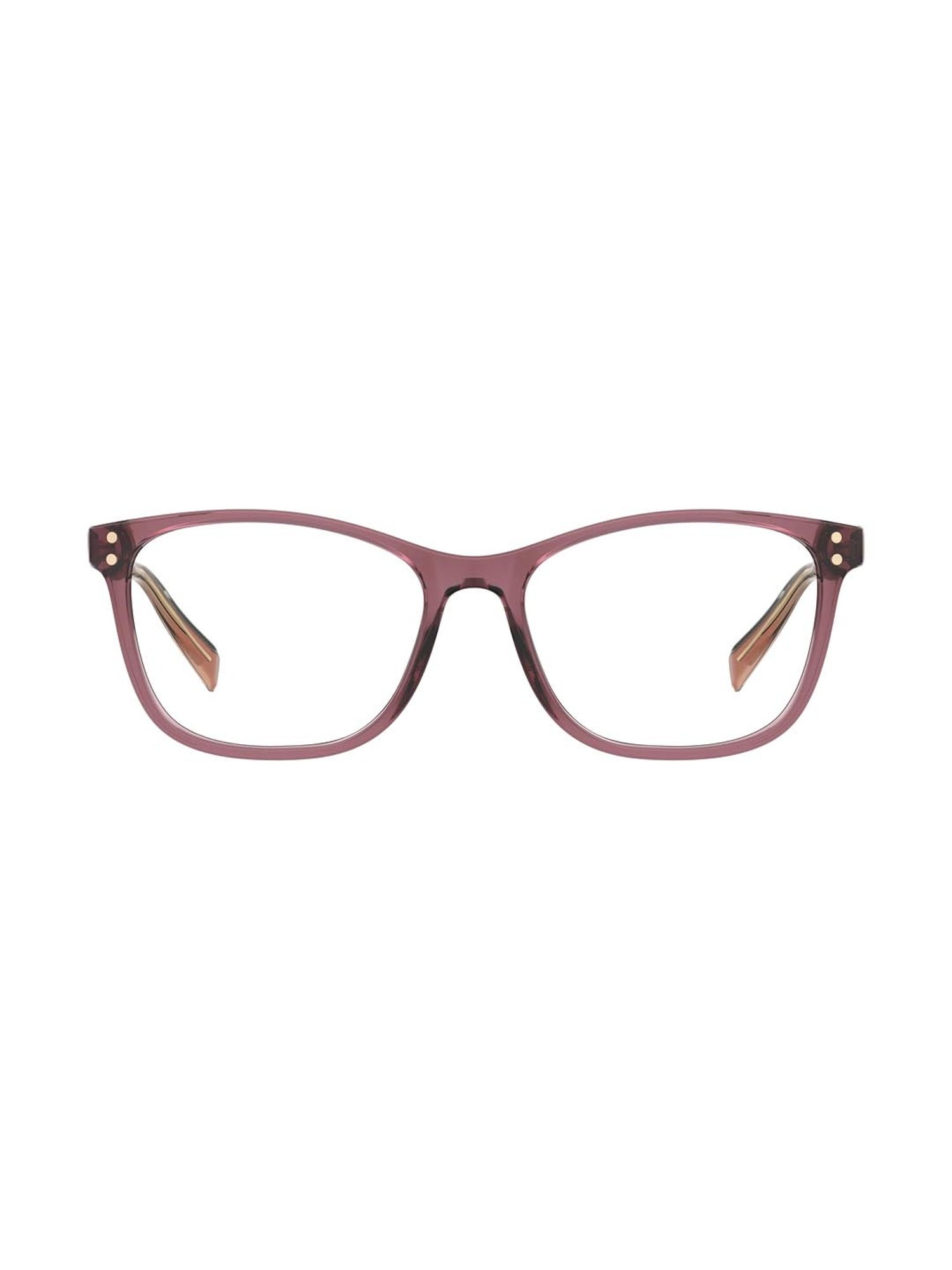 Levi's Pink Rectangular Eye Frames for Women