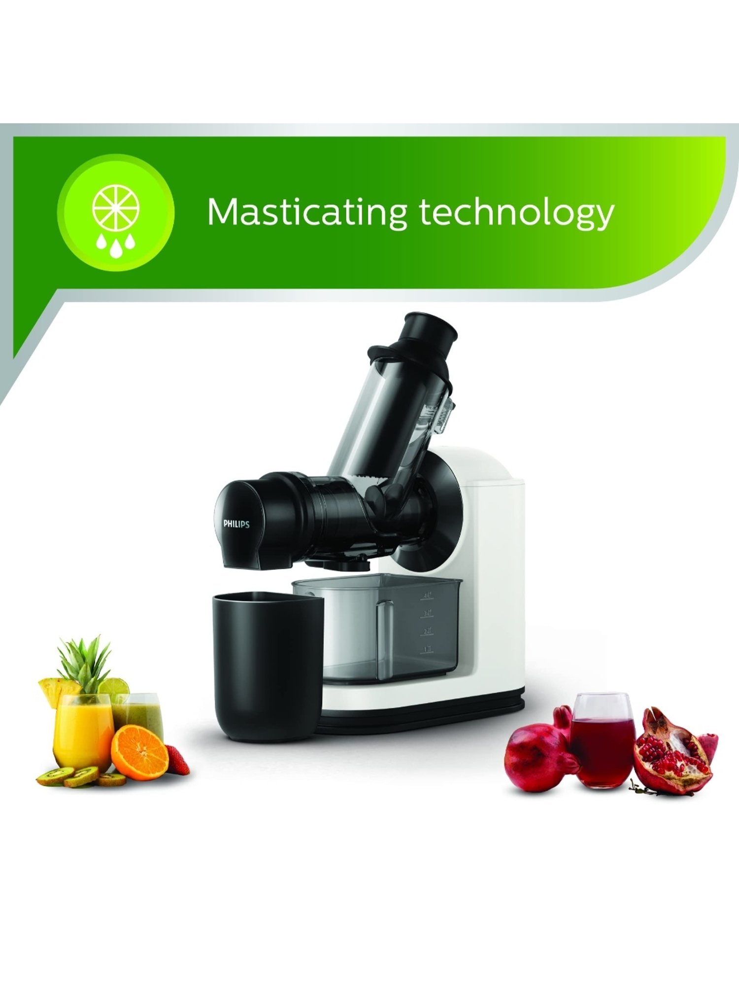 Pigeon Juicer 150W with Separate Juice & Pulp Cups (Red & Black)