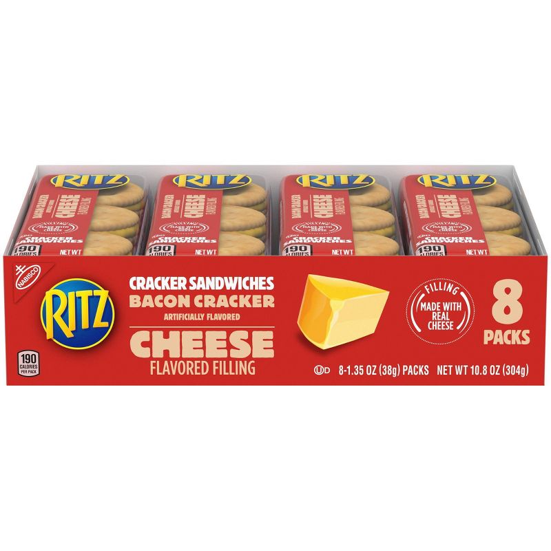 Ritz Bacon Cracker Sandwiches with Cheese - 8ct/1.35oz