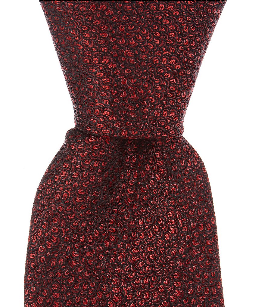 Murano Delero Solid Non-Solid Skinny 2 3/4#double; Silk Tie