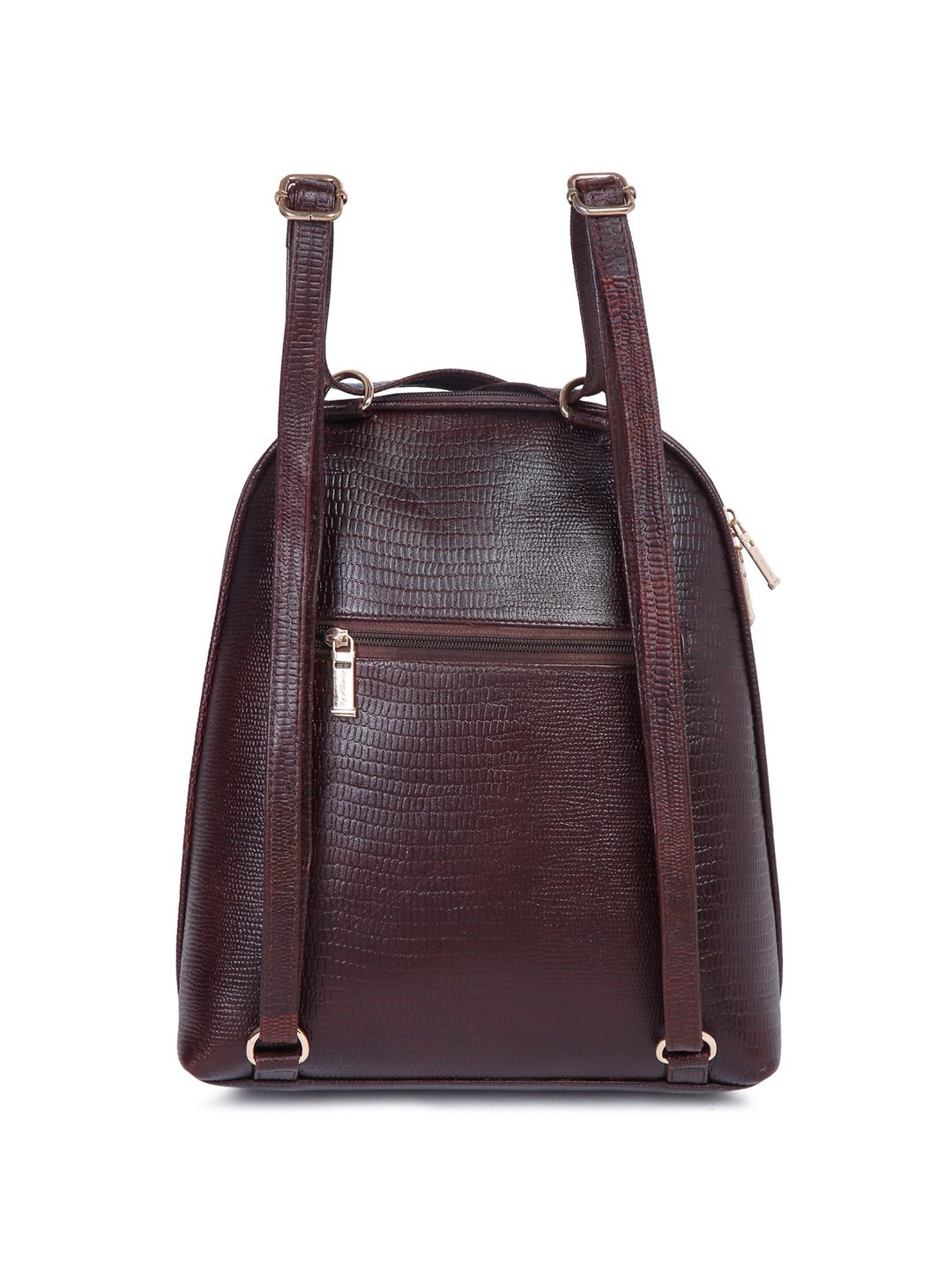 Tohl Fenwick Black Leather Medium Backpack