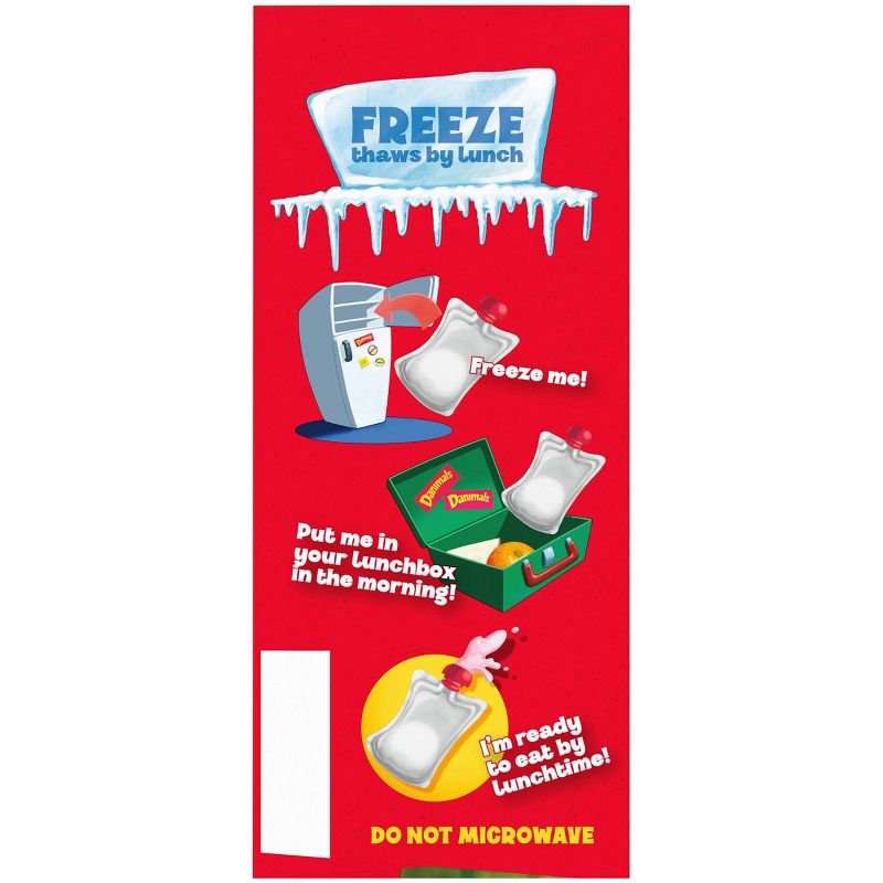 Dannon Danimals Strawberry Kids' Yogurt Pouches - 4pk/3.5oz pouches