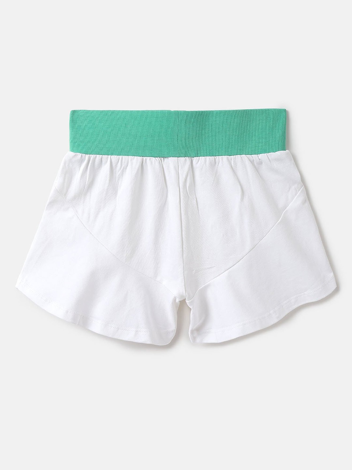 HELLCAT Kids Yellow & Navy Printed Shorts (Pack Of 2)