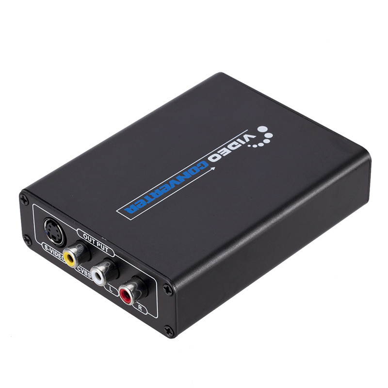 HDMI Input Digital to RCA Analog Audio/Video CVBS/S-video Output Converter