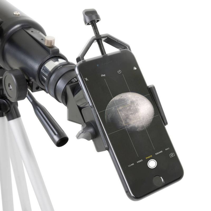 Celestron Travel Scope Portable Telescope with Basic Smartphone Adapter - Black