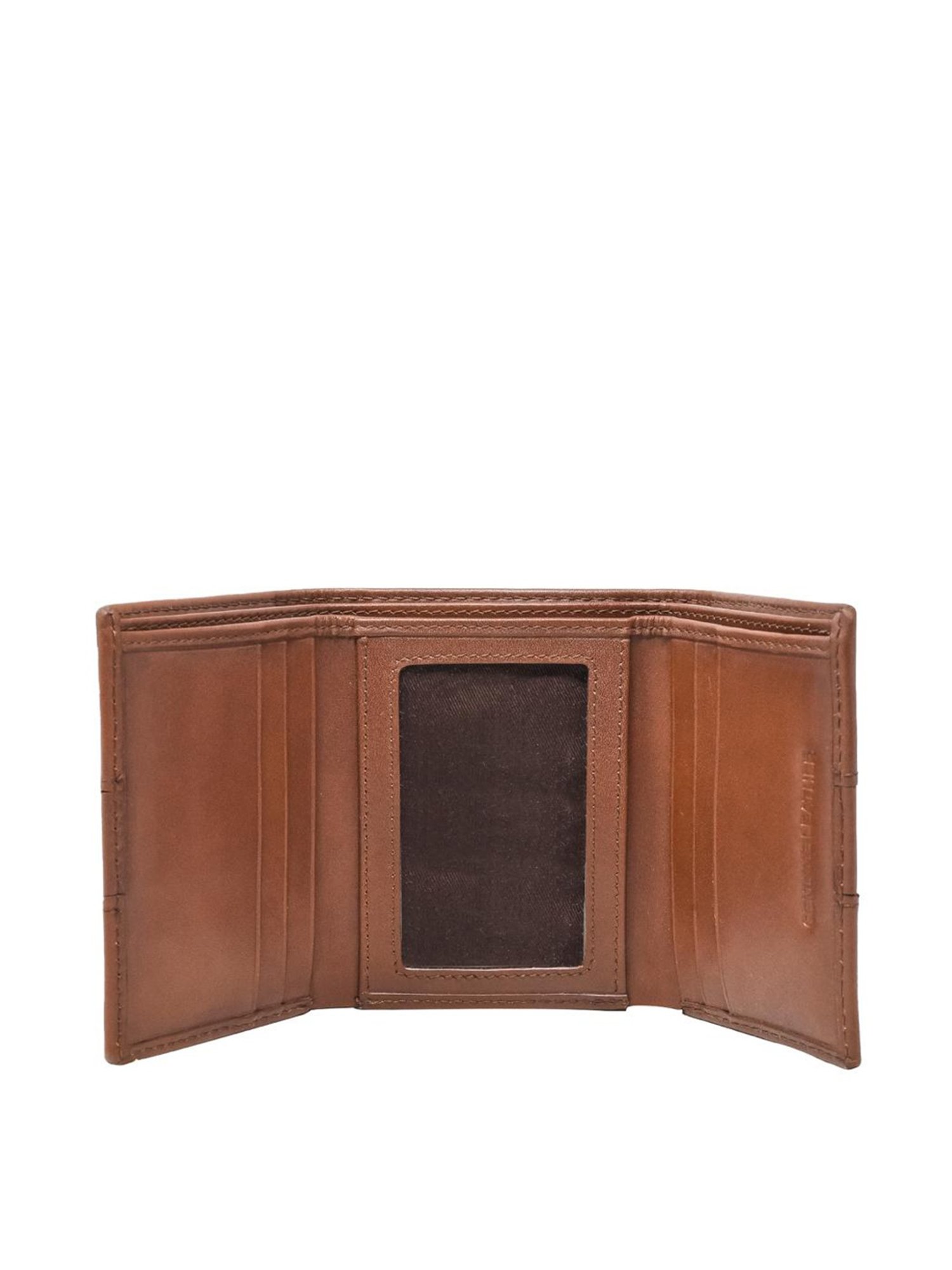 Tohl Ravello Tan Casual Leather Bi-Fold Wallet,Card Holder & Key Tag Set for Men