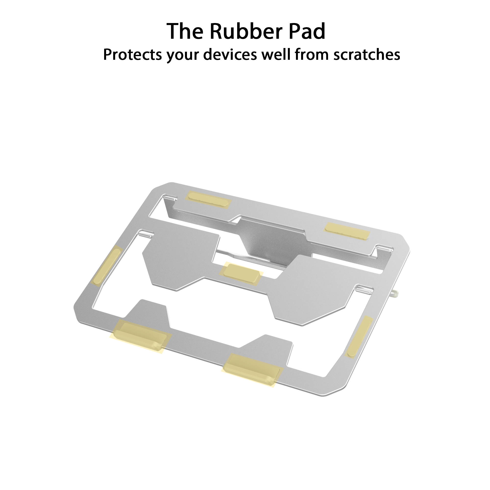 Laptop Stand for Desk - Adjustable Aluminum Drawing Tablet Stand Laptop Riser Portable Tablet Holder Stand Compatible with MacBook Air Pro, ipad Pro HP, Dell, Lenovo More 10-17" Laptops