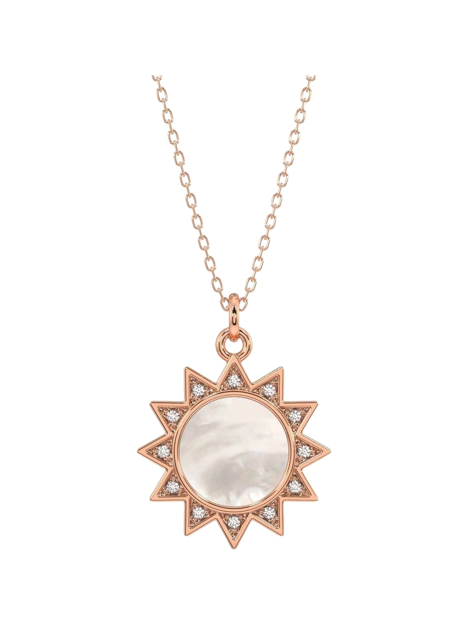 Silvermist 925 Sterling Silver Aether Chain Pendant for Women & Girls