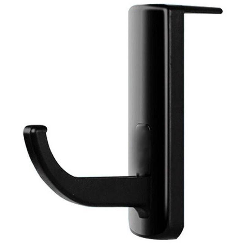 Mayitr 1pc High Quality Plastic Headphone Holder Black Earphone PC Monitor Display Hanger Stand Hook for Earphone Accessories