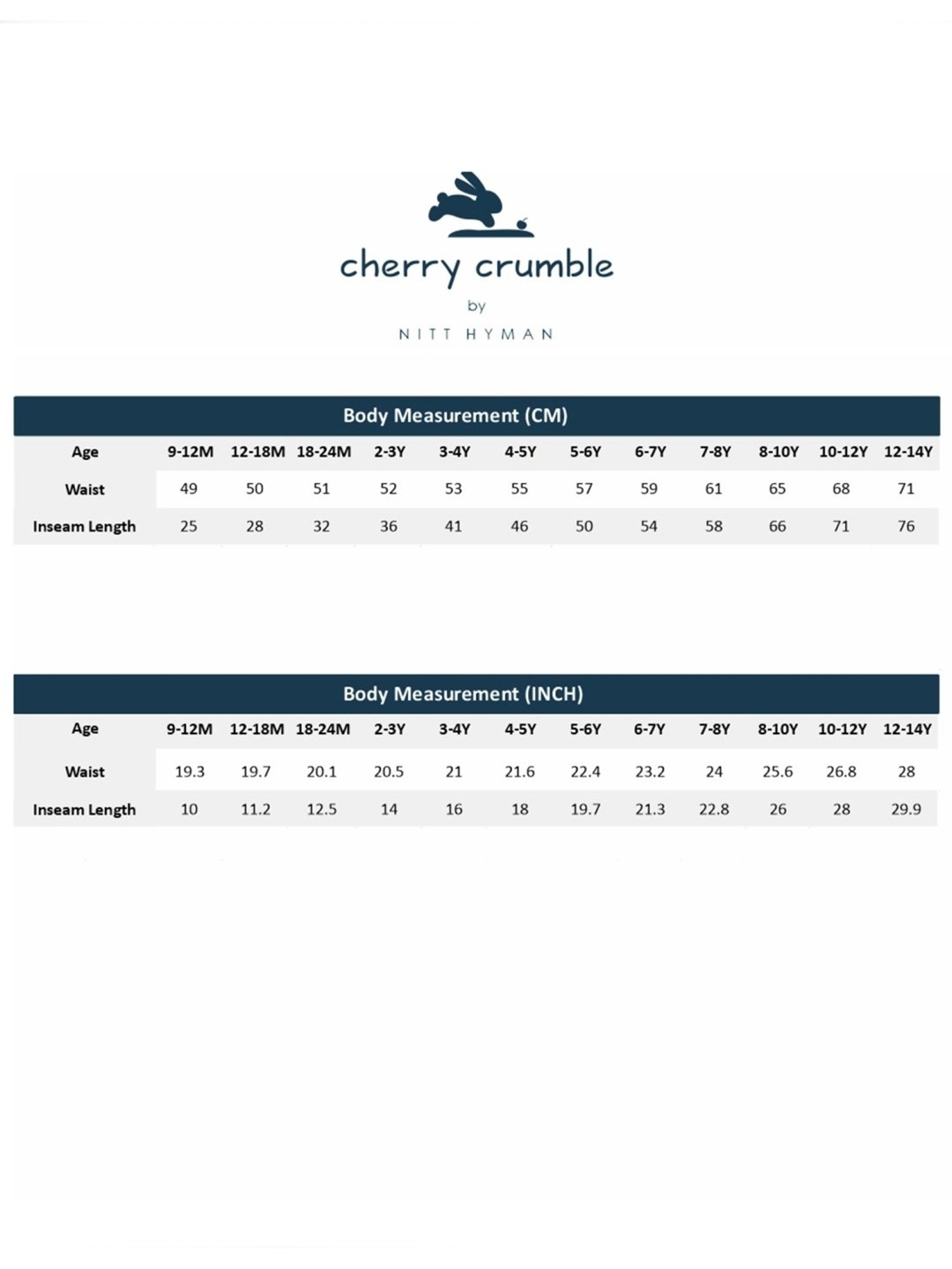 Cherry Crumble by Nitt Hyman Girls Black & Brown Regular Fit Trousers