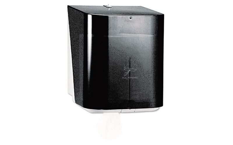 Kimberly-Clark In-Sight Sr. Center-Pull Dispenser 10 13/20w x 10d x 12 1/2h Smoke/Gray 09335