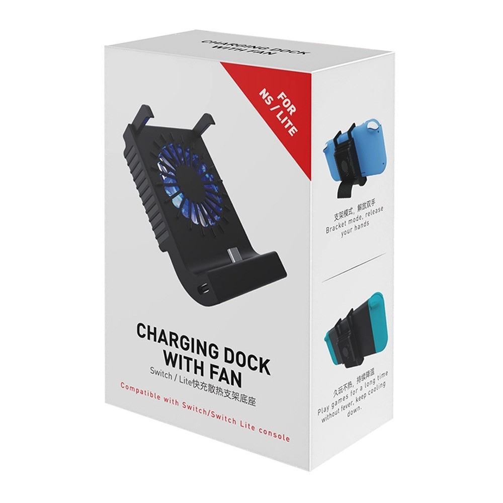 DSS-93 Console Cooling Fan Cooling Fast Charging Base For Nintendo Switch