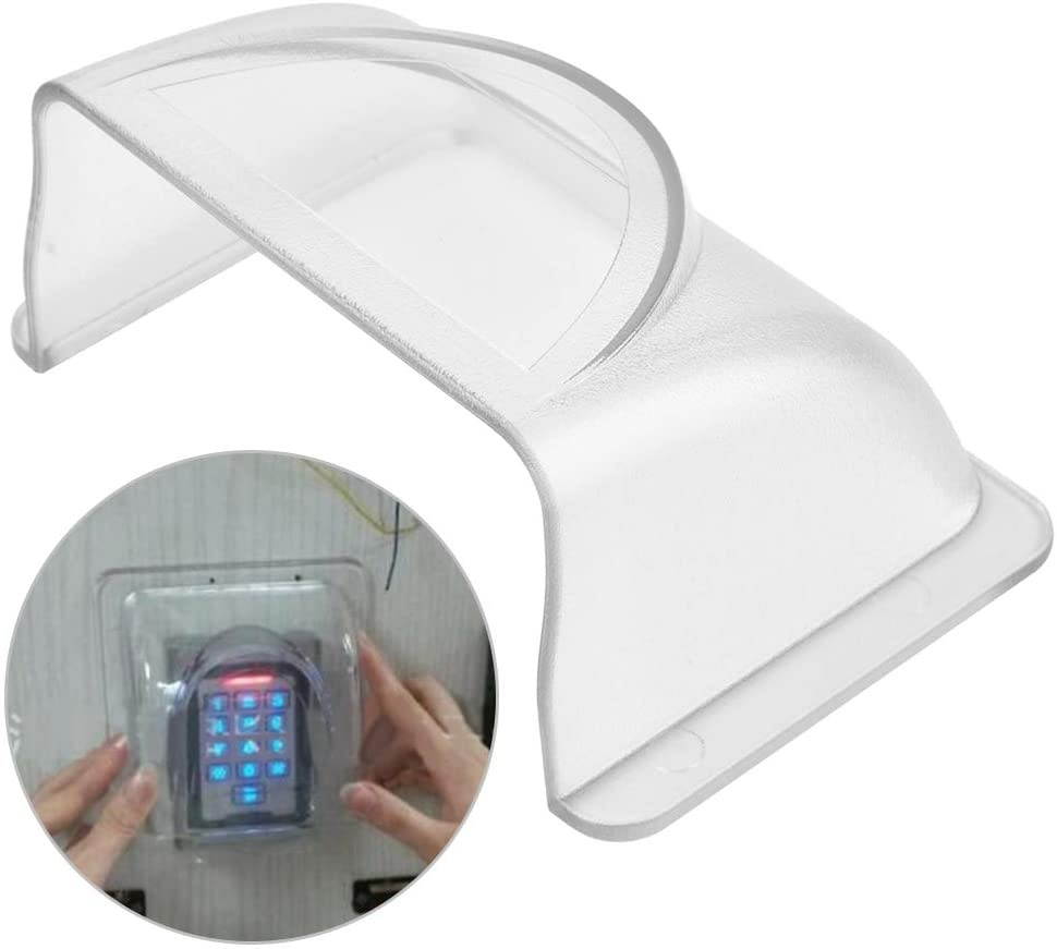 Fingerprint Access Controller Rainproof Cover, Identification Reader Cover Plastic Rain Cover Waterproof Shell for Door Access