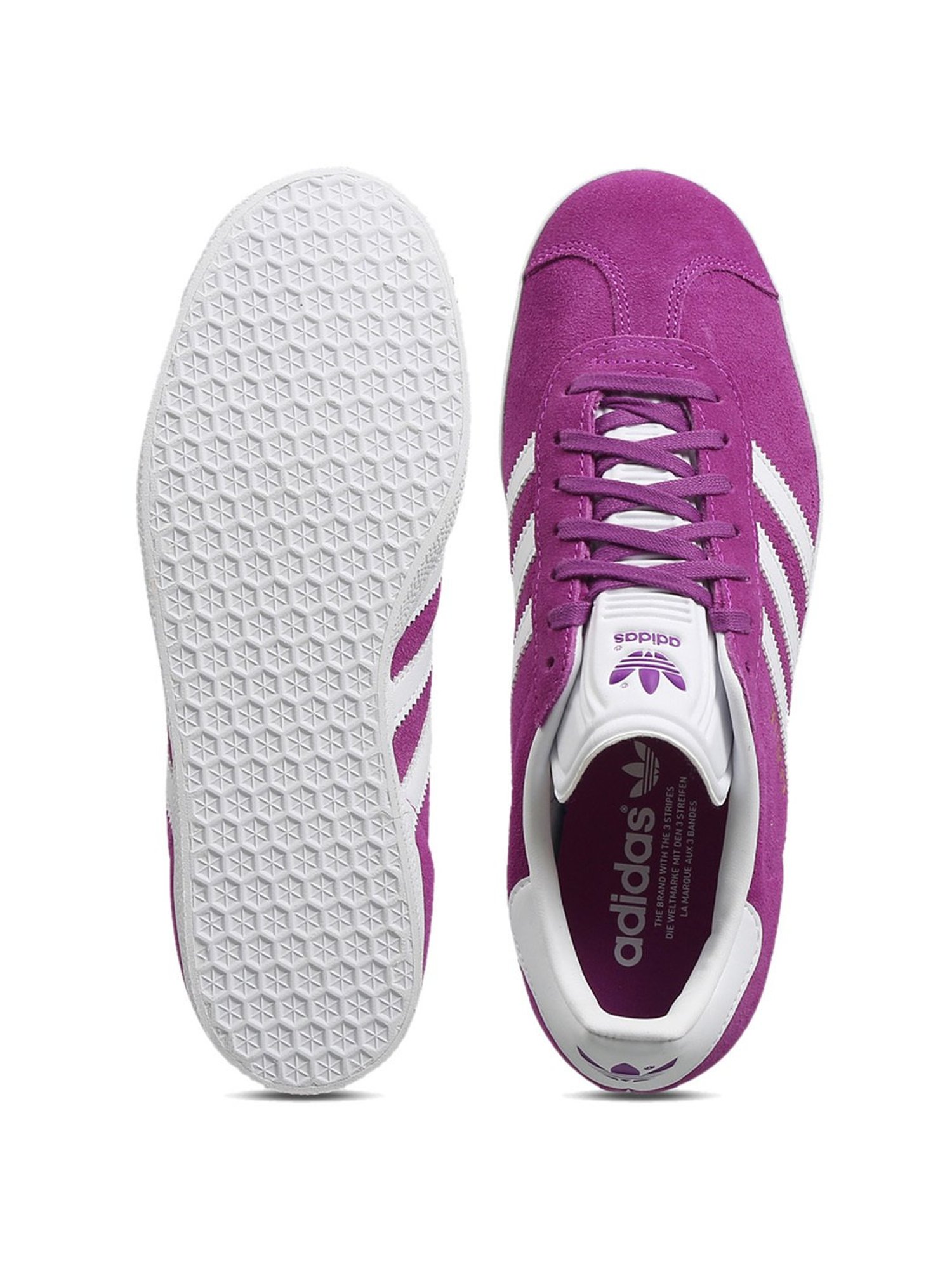 Adidas Originals Women's GAZELLE W Purple Sneakers