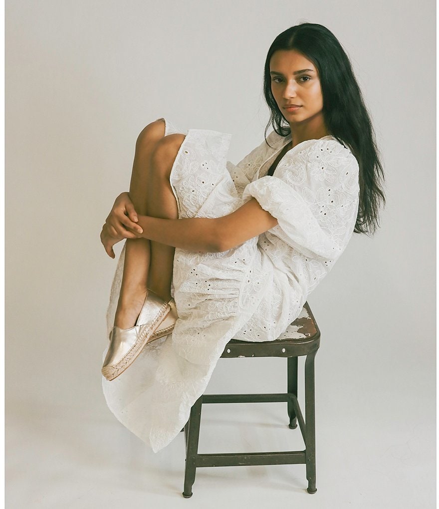 Sam Edelman Kesia Leather Espadrille Flats