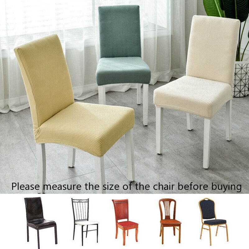 1/2/4 PCS Elastic Stretch Chair Cover Thicken Spandex Polar Fleece Dinning  K ?