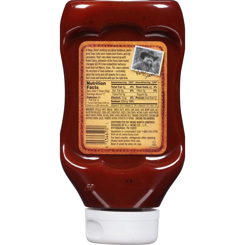Heinz Texas Style Bold & Spicy BBQ Sauce - 19.1oz