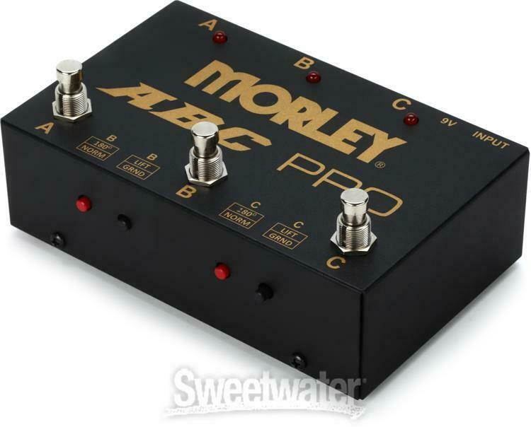 Morley ABC Pro 3-Button Switcher/Combiner Pedal