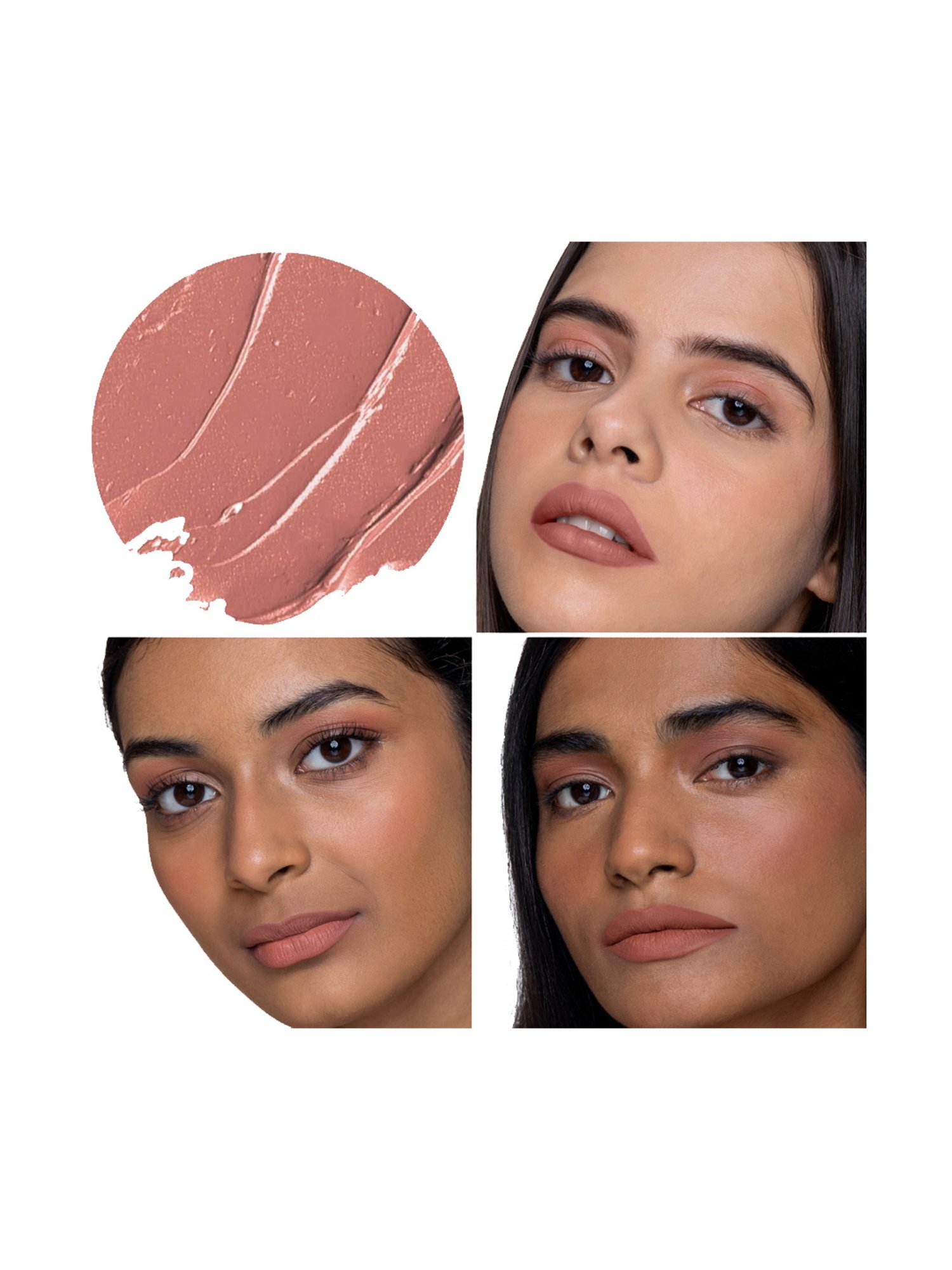 Kiro Beauty Airy Matte Long Lasting Liquid Lipstick Peachy Nude - 5 ml