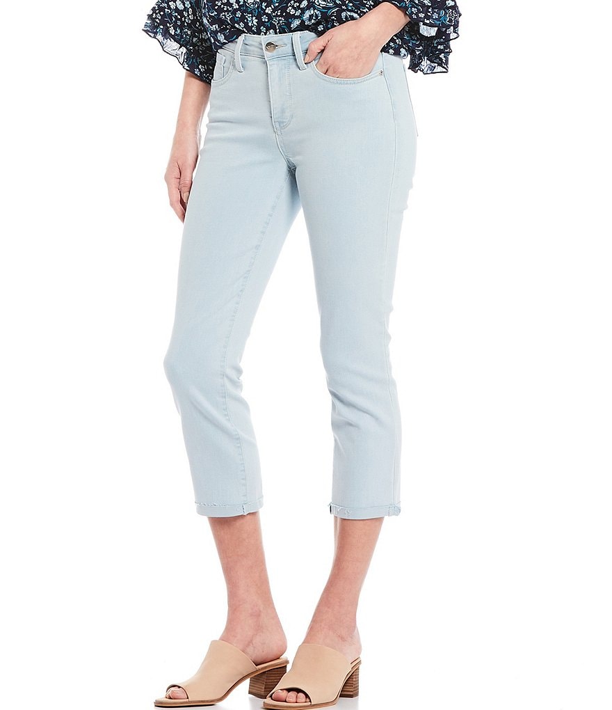 NDYJ Chloe Roll-Cuff Capri Jeans