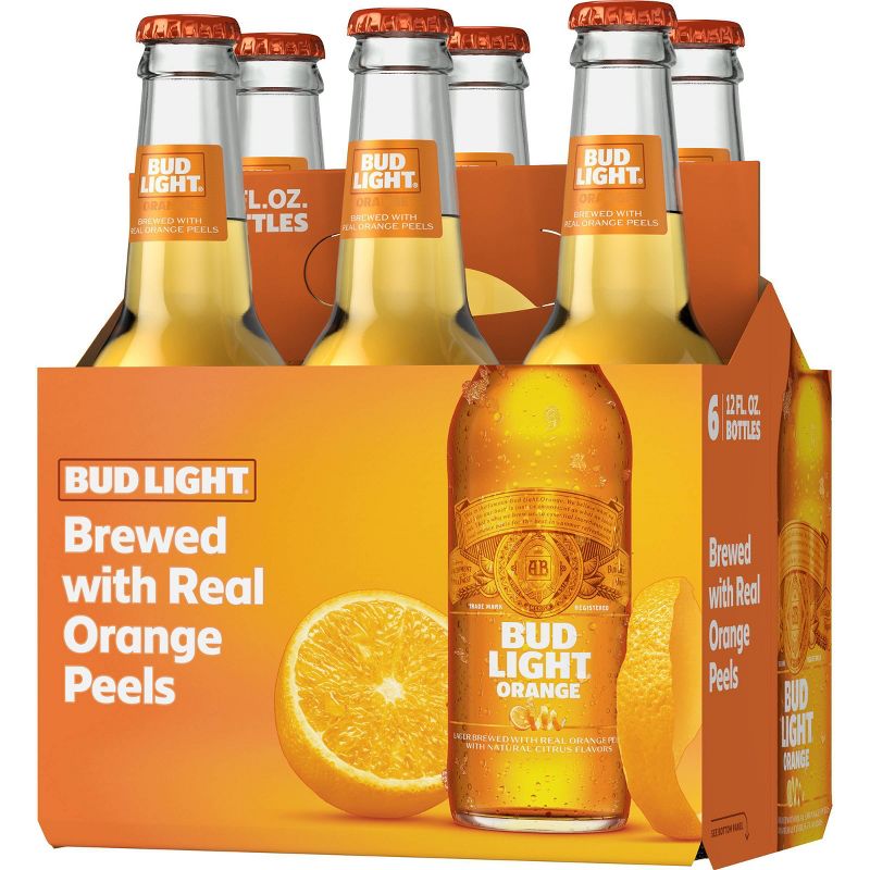 Bud Light Orange Beer - 6pk/12 fl oz Bottles