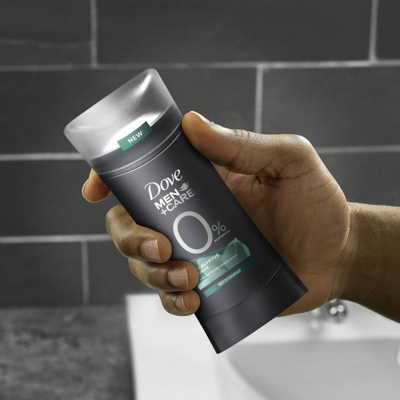 Dove Men+Care 0% Aluminum Deodorant Eucalyptus & Birch - 2.6oz