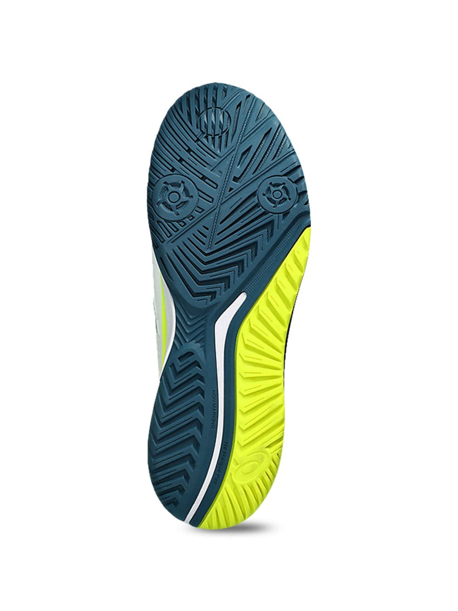 Asics Men's GEL-Resolution 9 White Tennis Shoes