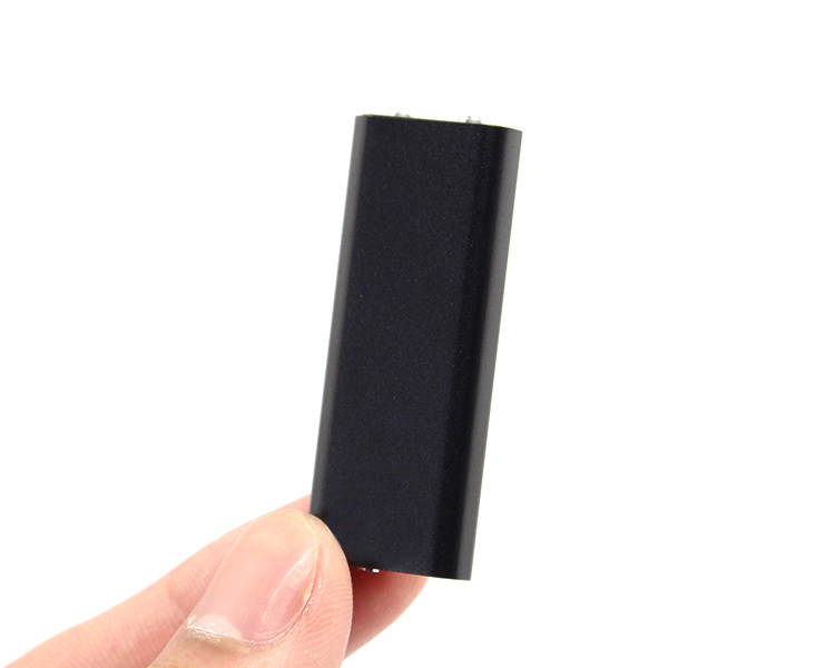 BS-MALL Smallest and Lightest USB Digital Activated Voice Recorder Mp3 Player Audio Voice Recorder 8GB Black