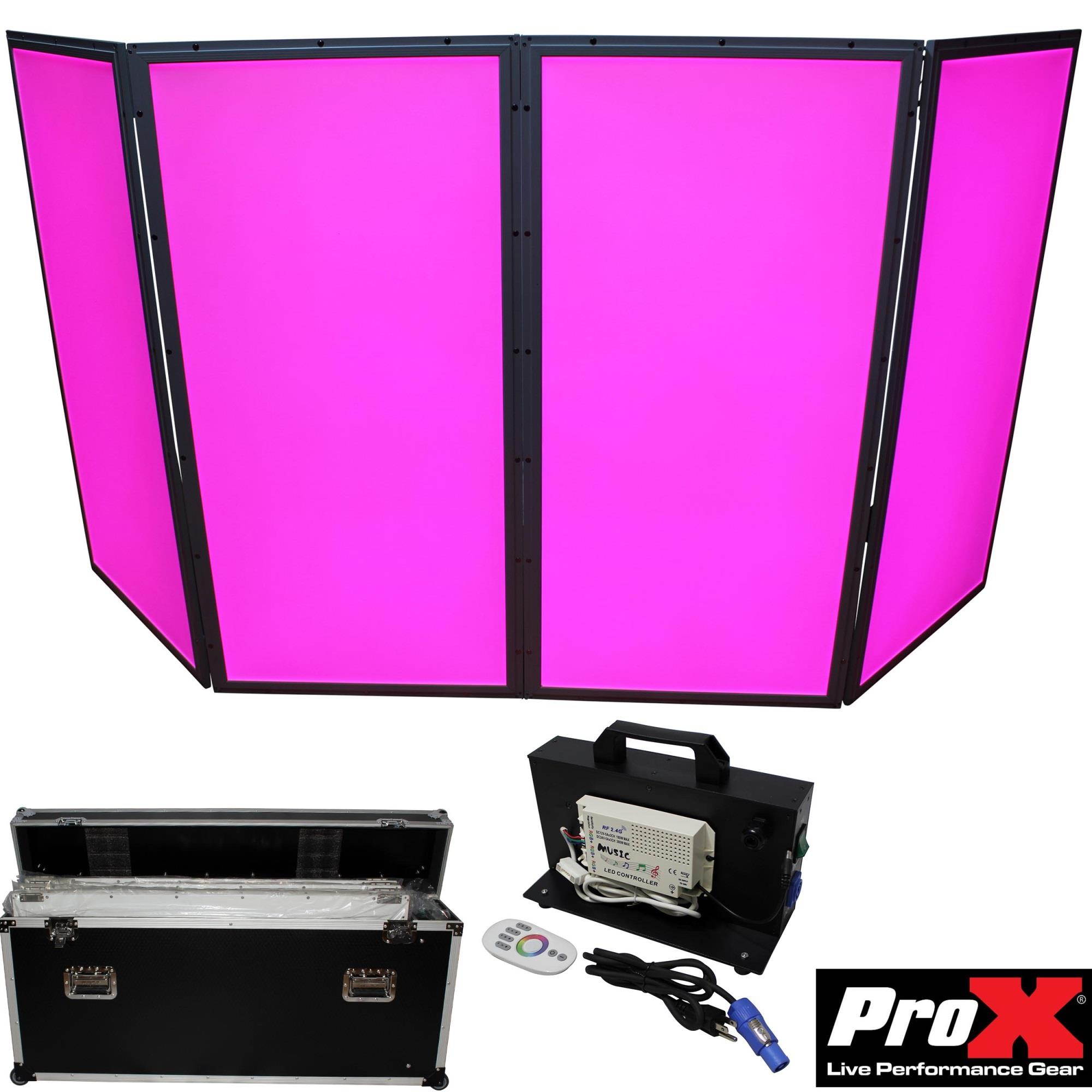 GloPro  4 Panel LED Facade Package W/Flight Case