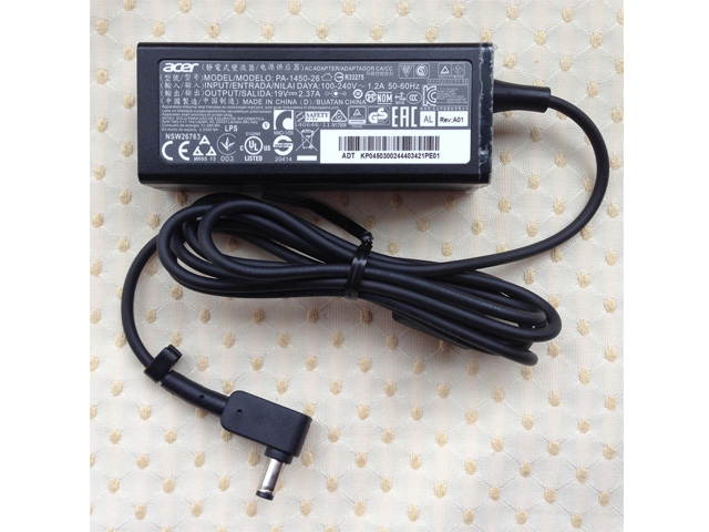 Genuine 45W AC Adapter for Acer Aspire E5 ES1 E3 PA-1450-26 19V 2.37A 5.5/1.7mm Acer Aspire One ZG5 D255 D255E Dell Mini 9 10 12
