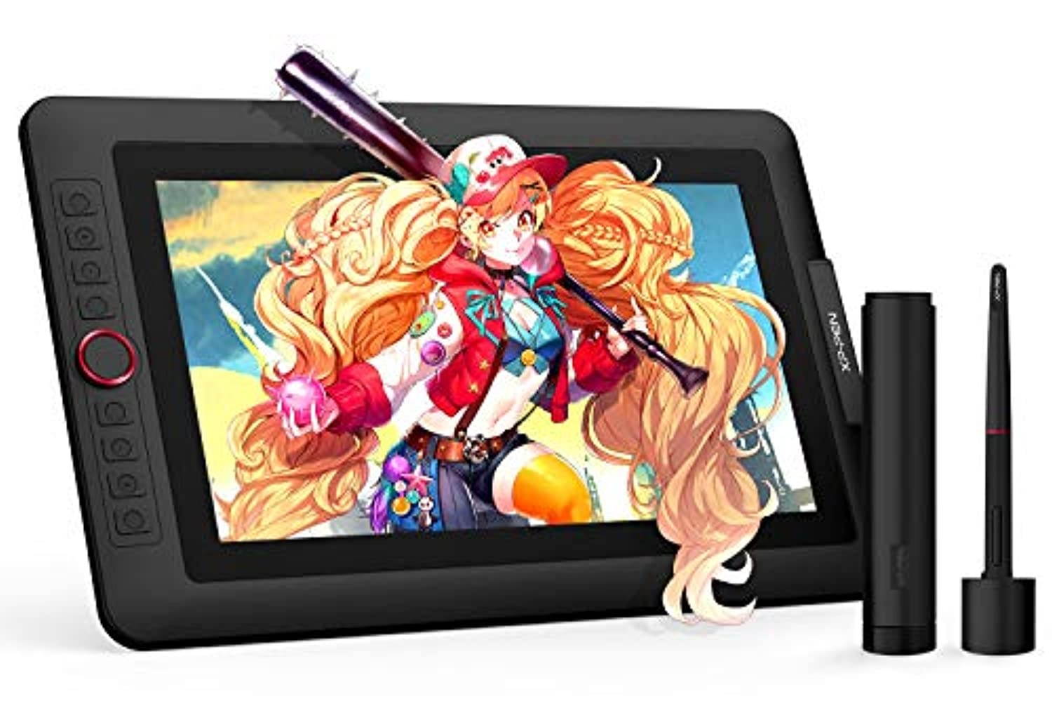 XP-PEN Artist13.3 Pro 13.3 Inch IPS Drawing Monitor Pen Display Full-Laminated Graphics Drawing Monitor with Tilt Function and 8 Shortcut Keys (8192 Levels Pen Pressure, 123% sRGB) (Artist13.3Pro)