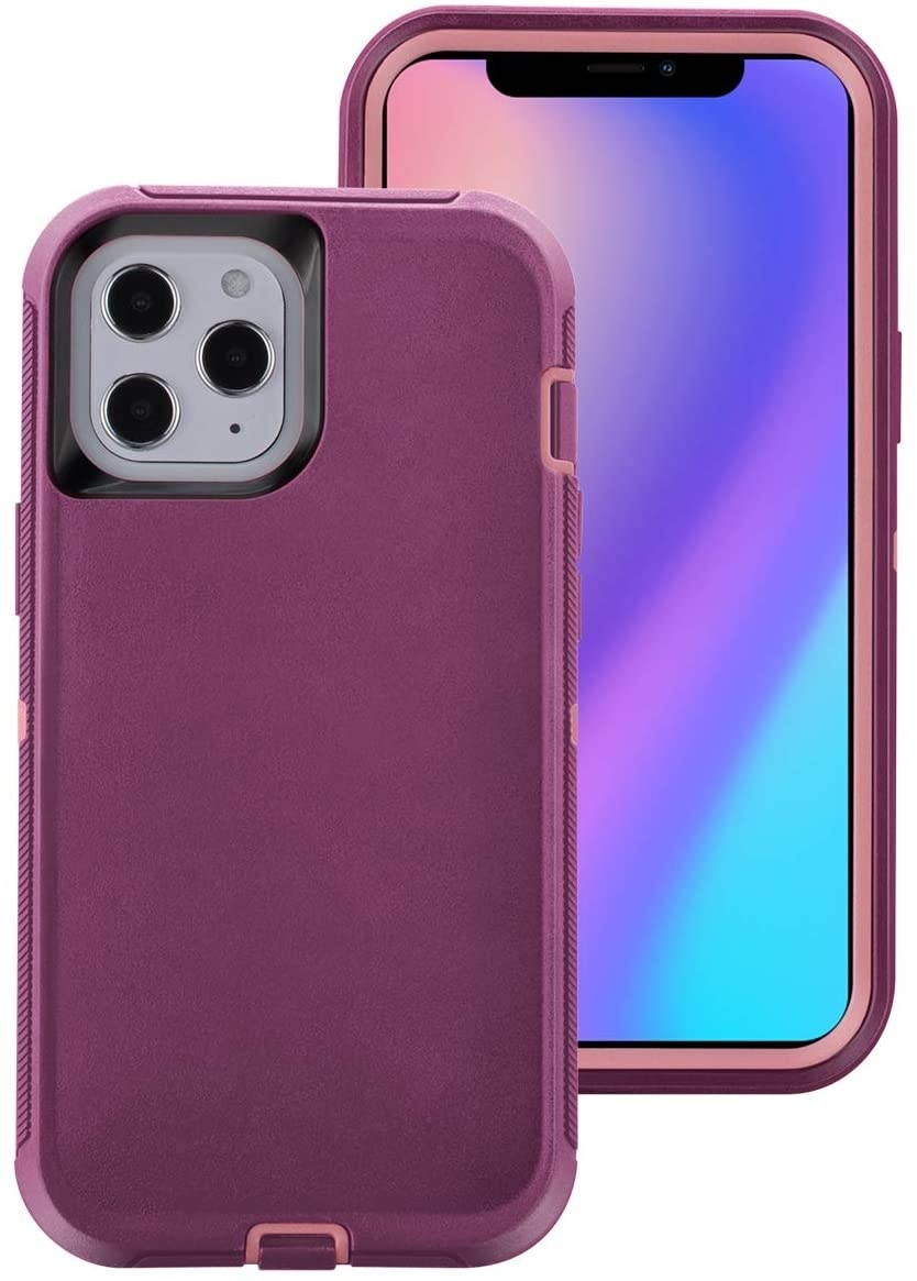 AICase Drop Protection Rugged Heavy Duty Case for iPhone 12 or iPhone 12 Pro