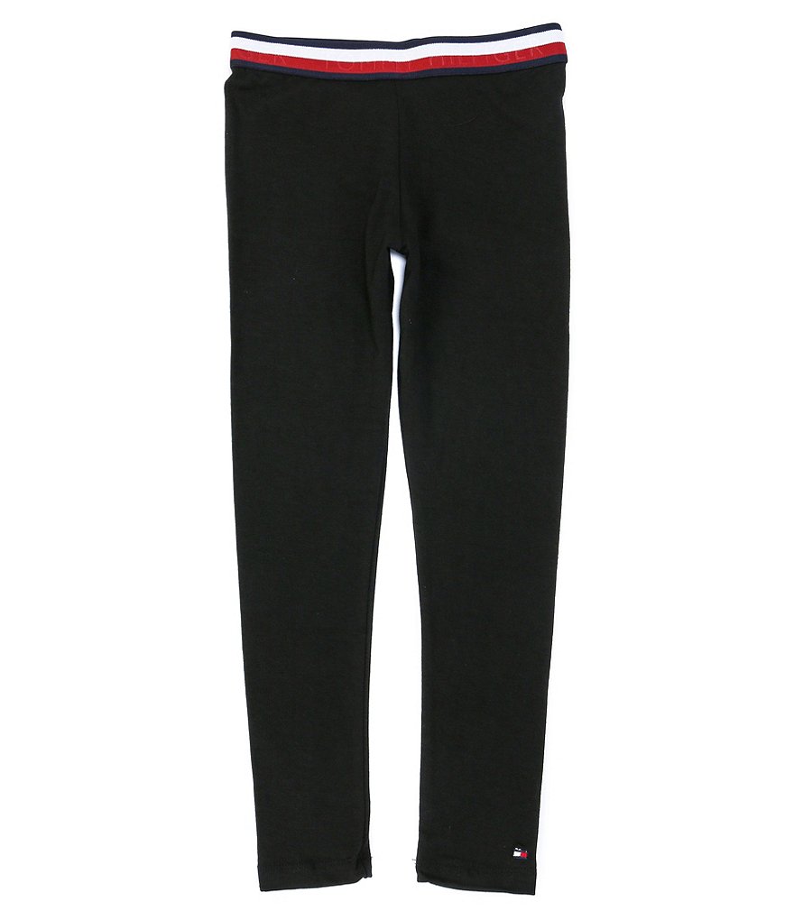 Tommy Hilfiger Big Girls 7-16 Global Striped Waist Leggings