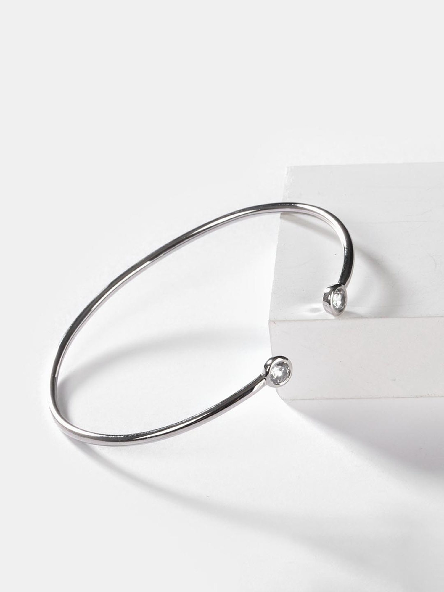 Shaya 4 mm Stone See You Again Bracelet in 925 Silver