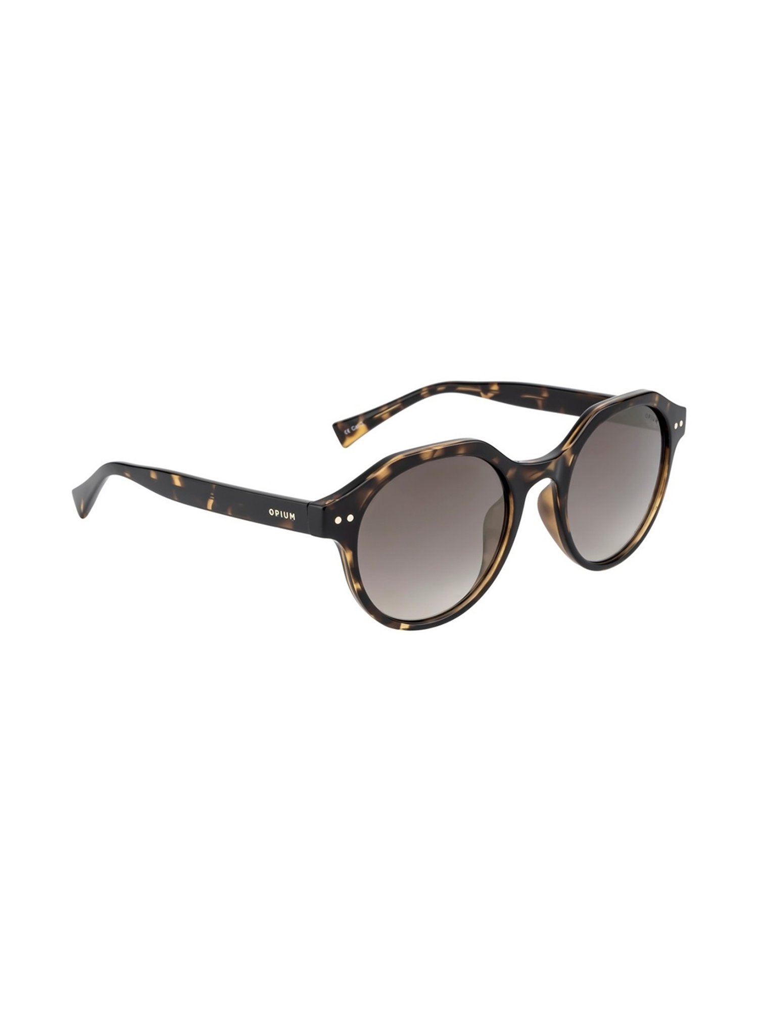 Opium OP-1874-C02 Grey  Round Sunglasses