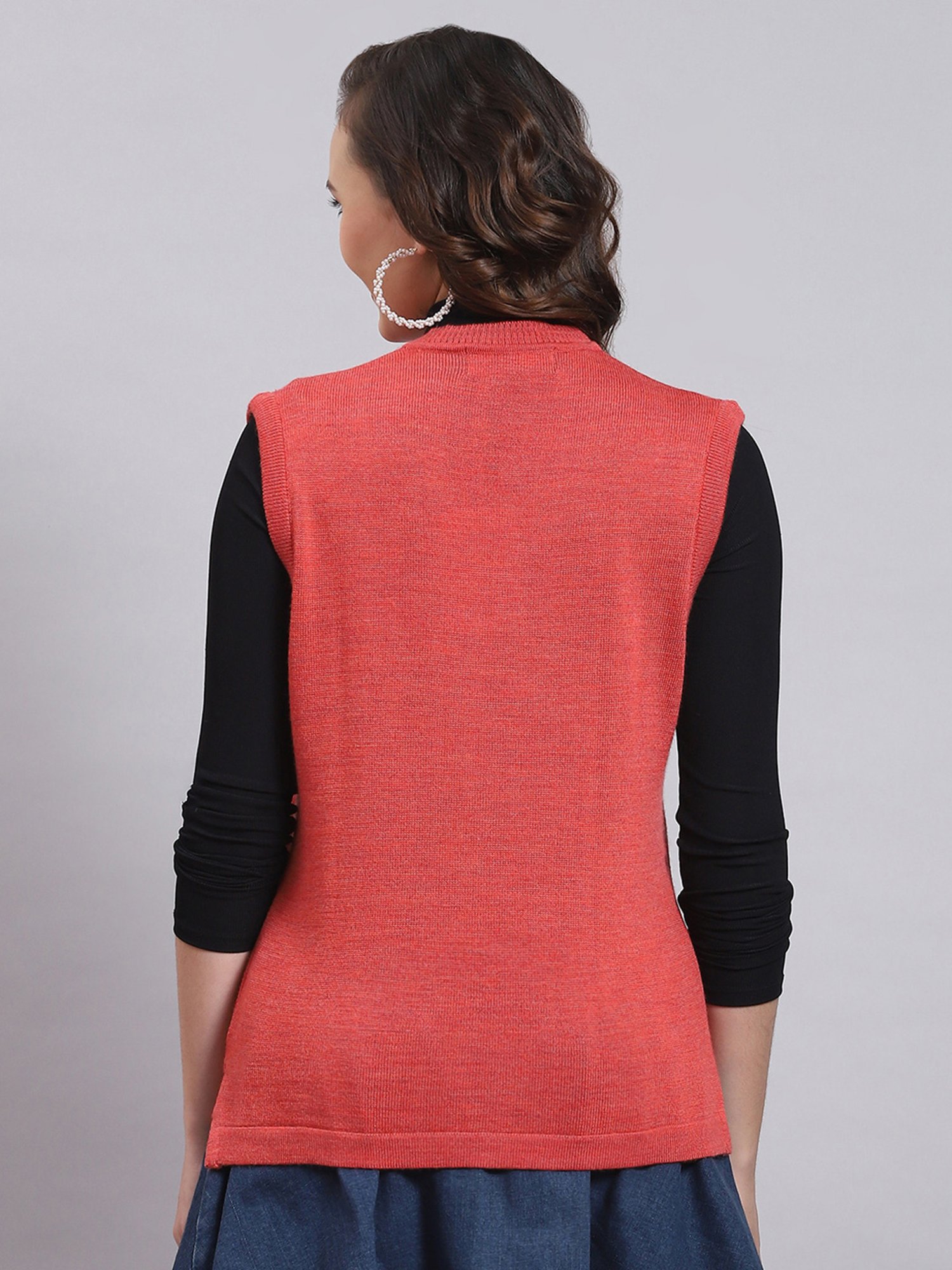 Monte Carlo Red Regular Fit Sweater