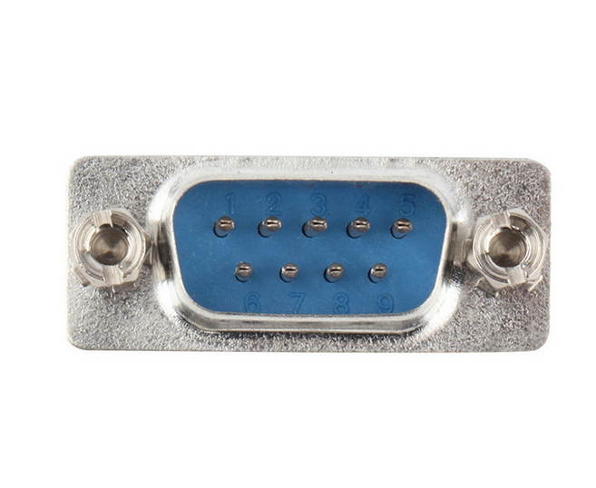 RS-232 9Pin DB9 Male to Male Serial Cable Coupler Adapter 9 pin