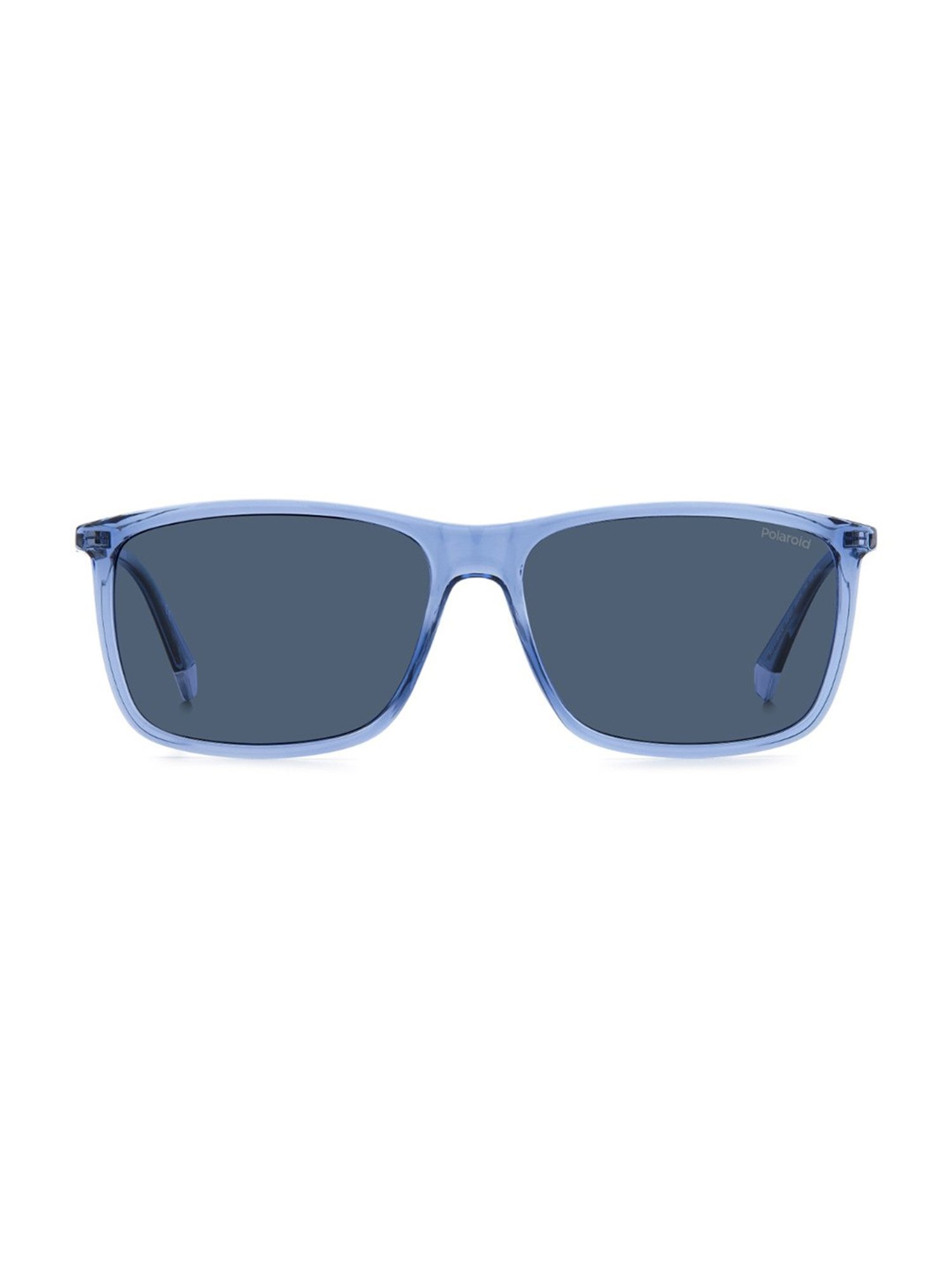 Polaroid Blue Rectangular Sunglasses for Men