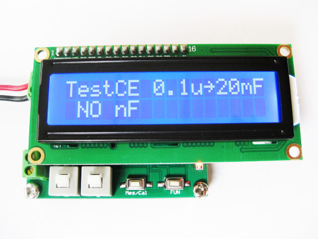 WWH-1pc LC200 multifunction precision capacitance and inductance table LC meter ESR