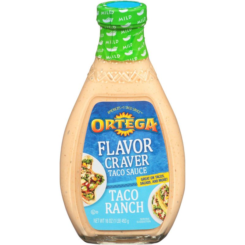Ortega Flavor Craver Ranch Taco Sauce - 16oz