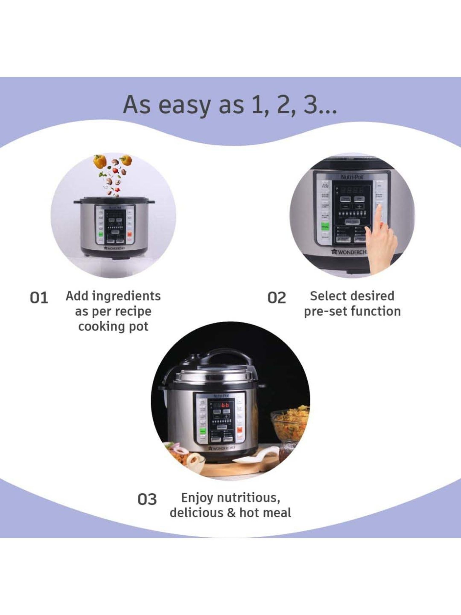 Pigeon Rice Cooker 700W, 1.8L with Single pot & Measuring Cup (Red)