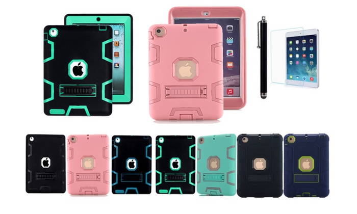 Shockproof Heavy Duty With Hard Stand Case Cover for iPad Air 1 or iPad 5