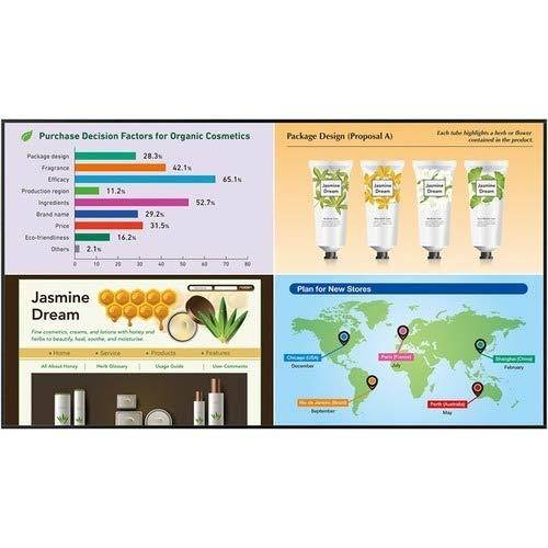 Sharp PN-HB851 85" Class 4K Ultra-HD Smart Signage Display