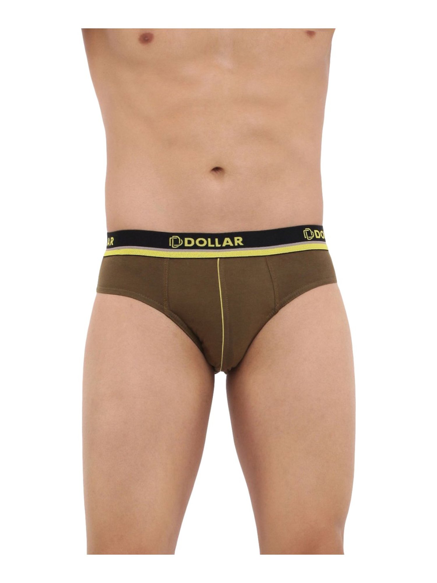 Dollar Bigboss Assorted Color Cotton Glo Briefs (Pack Of 2)