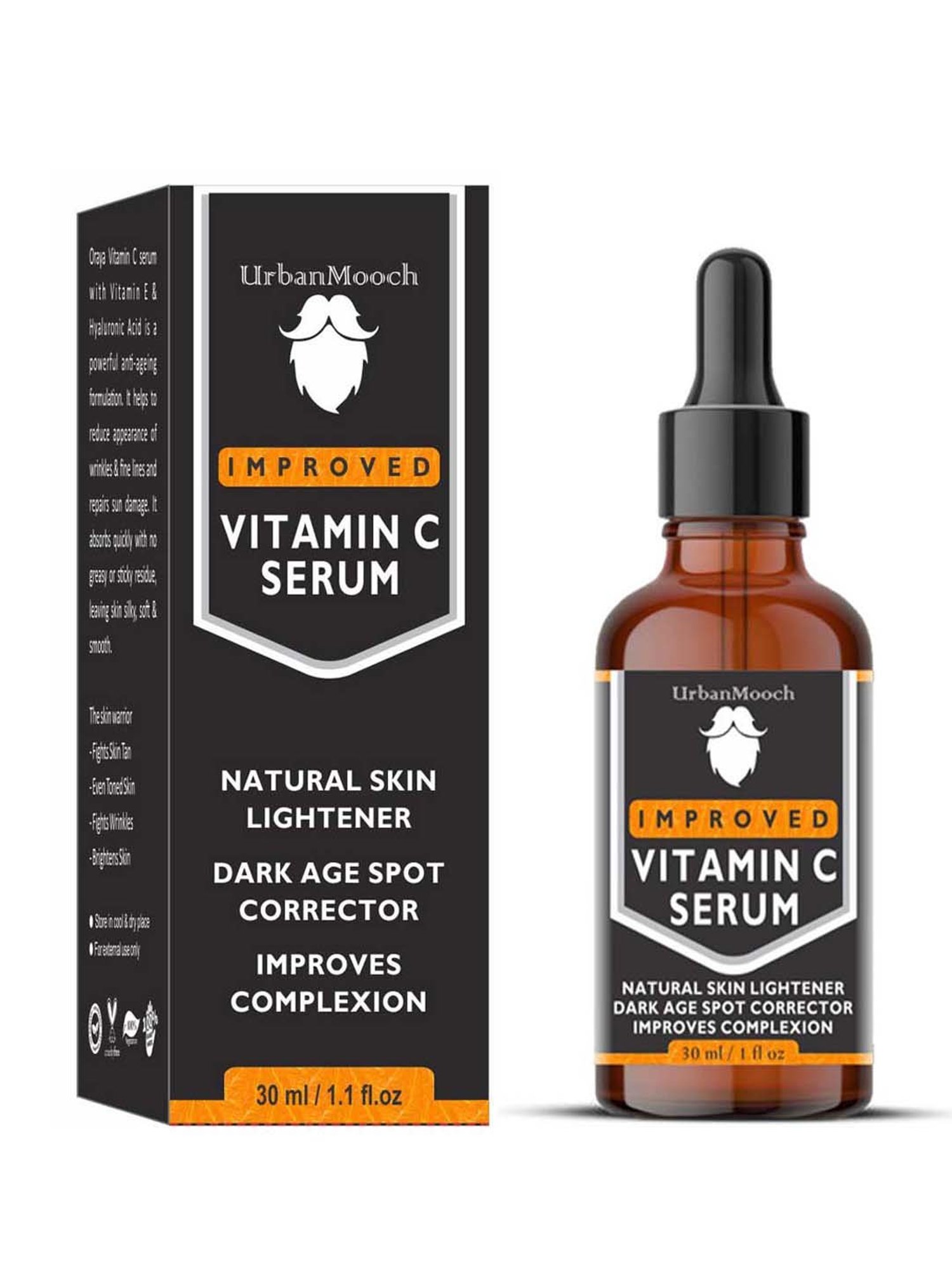 UrbanMooch Improved Vitamin C Face Serum - 30 ml