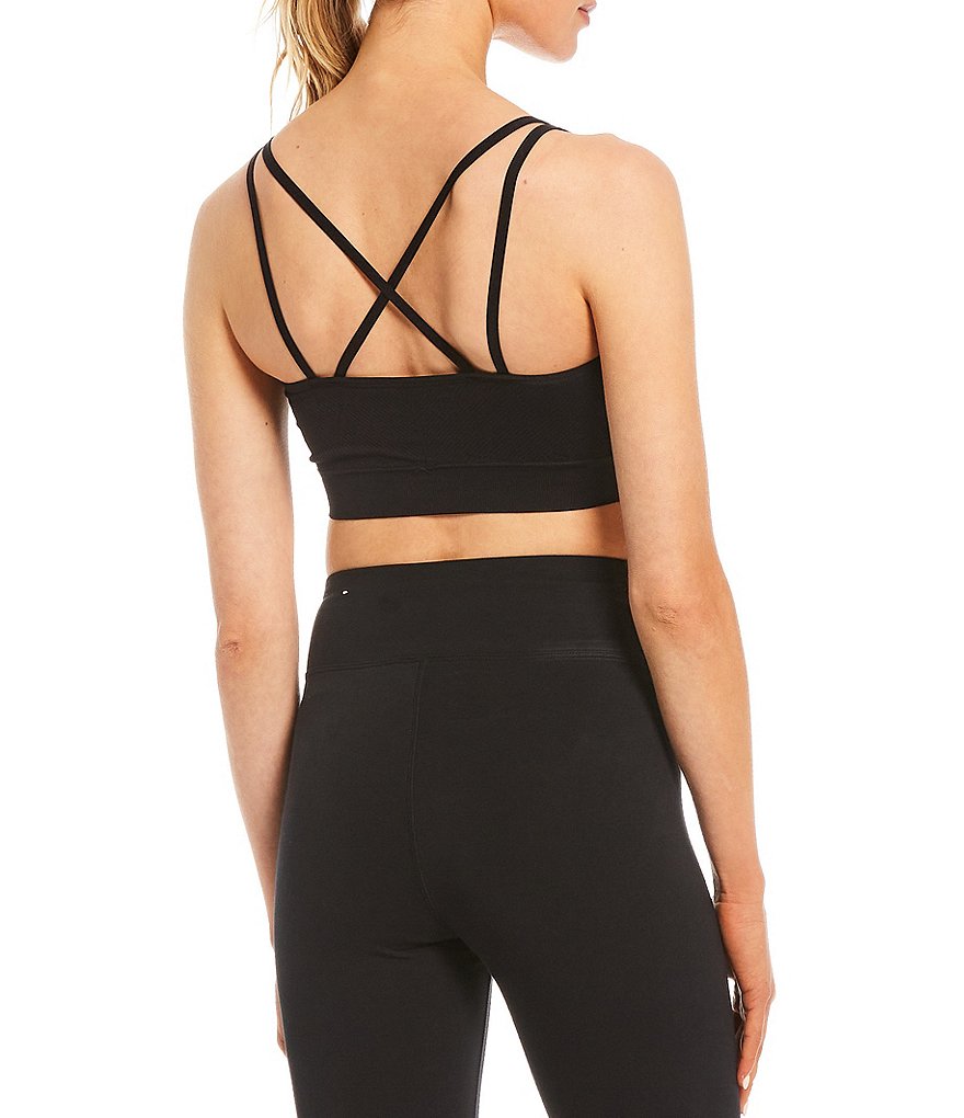 Calvin Klein Performance Knitted Reversible Medium Impact Bra Top