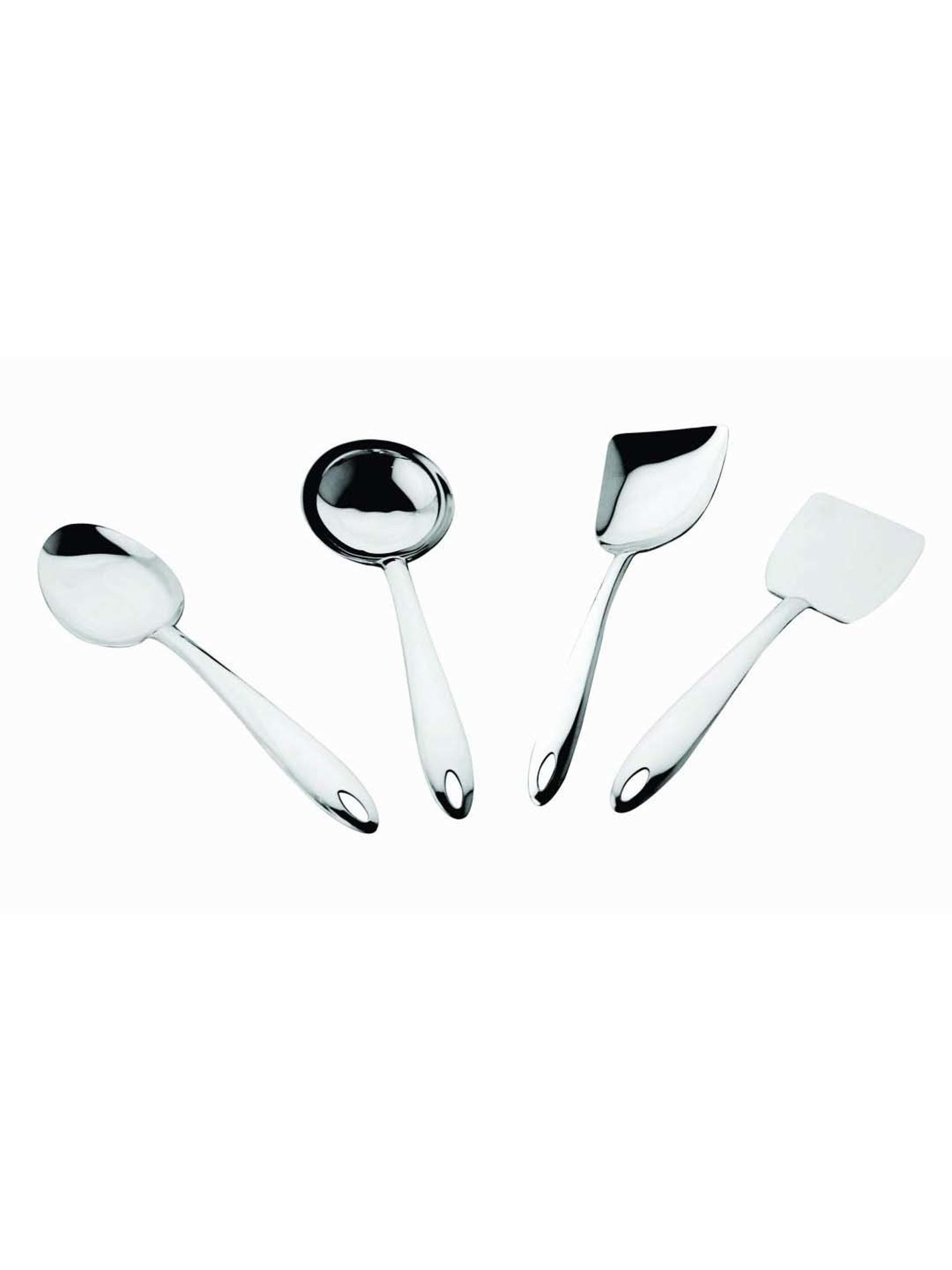 Bergner Black Nylon Soup Ladle - Set of 1