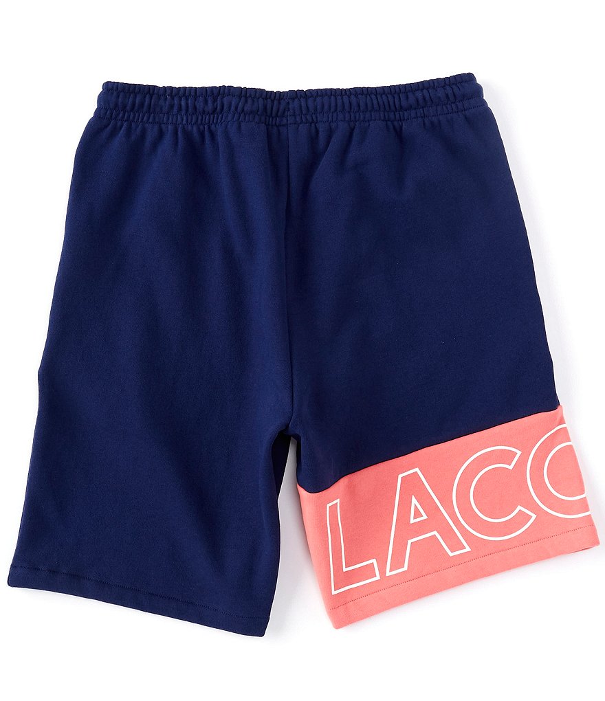 Lacoste Color Block Fleece 8#double; Inseam Shorts