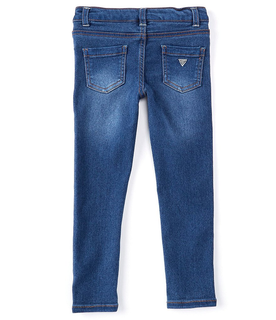 Guess Little Girls 2T-7Classic Denim Skinny Jeans