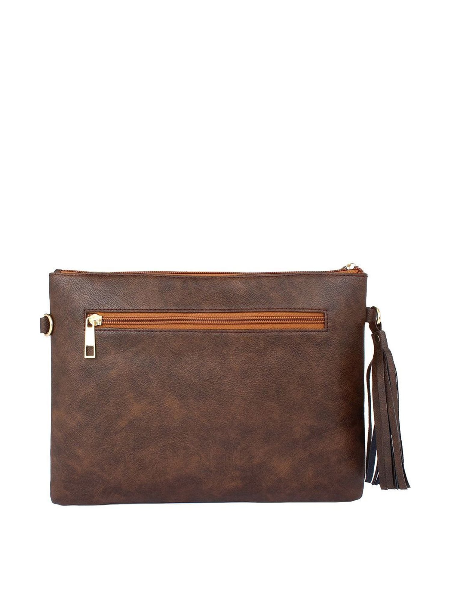 Spice Art Brown Clutch